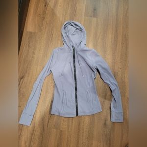 Lululemon purple hooded nulu define jacket size 6